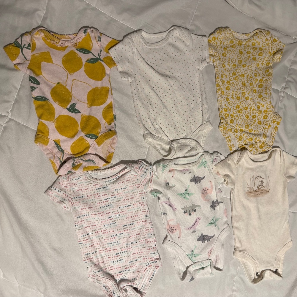 Baby girl/ Newborn/ 6 pieces!